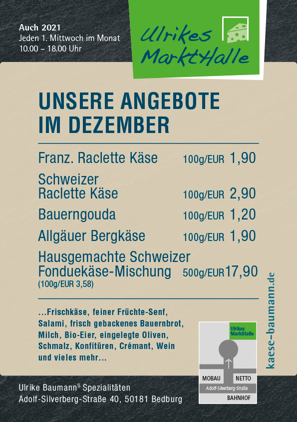 Ulrikes MarktHalle – Angebote Ulrikes MarktHalle – Angebote