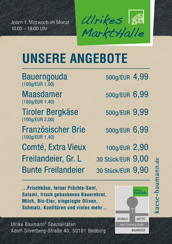 Ulrikes MarktHalle – Angebote Ulrikes MarktHalle – Angebote