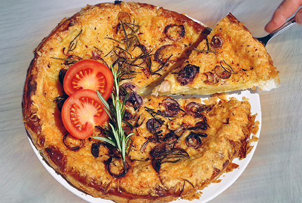 Hausgemachte Quiche