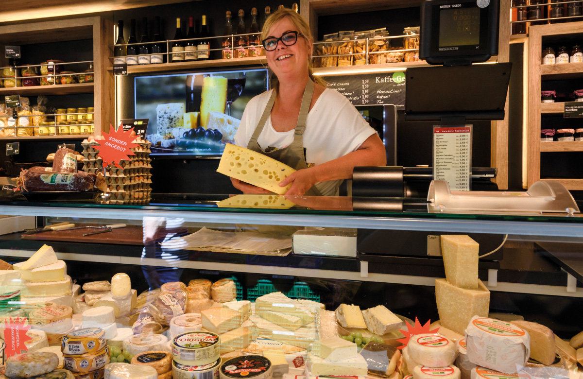 Ulrike Baumann im Food-Truck